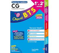 Toutes les épreuves BTS CG 1re et 2e années
