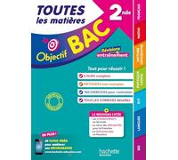 Toutes les matières 2de: Révisions & entraînement