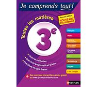 Toutes les matières 3e – Nathan