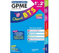 Toutes les matières GPME 1re et 2e année