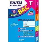 Toutes les matières Tle Spécialités Maths - SES - HGGSP + enseignements communs