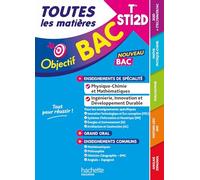 Toutes les matières Tle STI2D