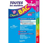 Toutes les matières Tle STMG Spécialités Droit et économie-Management, sciences de gestion et numérique