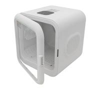 TouTToNG Secadora para mascotas, gatos, cachorros, 800 W, portátil, automático, puerta magnética, control de temperatura inteligente, máquina de secado, 62 L, 35 dB, ultraligera