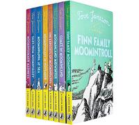Tove Jansson Moomin Collection 8 Books Set (The Exploits of Moominpappa,Tales from Moominvalley,Moominvalley in November,Moominsummer Madness,Moominland Midwinter,Finn Family Moomintroll & More)
