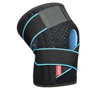 TOVIKI Rodilleras Menisco y Ligamento Deportiva Ajustable Rodillera de Neopreno con Silicona Rodillera Crossfit para Artritis Desgarro de Menisco Tendinitis Correr Unisex 1 Articulo