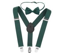 TOVINANNA 1 Juego Conjunto de Lazo con Tirantes Liga Hijo Chicos Arco Faja Masculino Tirantes para Pantalones Tirantes para Jeans Pajaritas Traje de Tirantes elástico