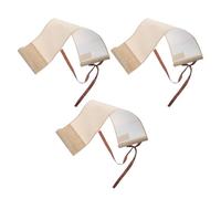 TOVINANNA 1 Juego Papel de Arroz Xuan para Colgar, Rollos Tradicionales Chinos en Papel Xuan sin Manchas, Ligeros y Compactos Extremos de Madera Natural para Decoración en 3 Piezas