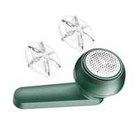 TOVINANNA 1 Juego Quitapelusas Eléctrico Recargable Afeitadora de Tela Portátil USB Removedor de Pelusa y Bolas Ergonómico Incluye Cuchillas de Repuesto y Uso Doméstico