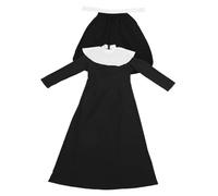 TOVINANNA 1 Juego Ropa de monja cos adulto millas más monjas Víspera de Todos sacerdote disfraz mujer ropa de monja para cosplay disfraz de monja mujer spandex
