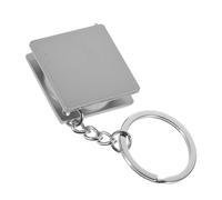 TOVINANNA 1 Metro Llavero Cinta Métrica Retractil Mini Flexómetro Metálico con Bloqueo Deslizante Compacto Portátil para Uso Doméstico y Actividades al Aire Libre