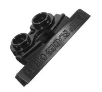 TOVINANNA 1 Pc Accesorios Para Cortapelos Piezas De La Máquina De Corte Accesorio Cortapelos Bloque De Guía De Cabeza Oscilante Cubierta De La Guía De La Cortadora De Cabello Abs Silver