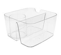 TOVINANNA 1 Pc Caja De Almacenaje Talón Divisores Tapas Almacenamiento Junta Vitrina Hundir Poseedor Recipientes Herméticos Para Almacenar Alimentos Mostrar Encimera Marcadores El Plastico