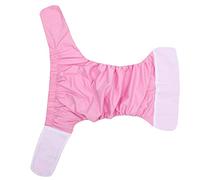 TOVINANNA 1 Pc para adultos dispositivo equipo rellenar Pañal para adultos Pañal de tela para adultos pañal de bolsillo de tela para adultos de tela lavables Poliéster rosa