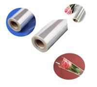 TOVINANNA 1 Rollo papel de transparente - Envoltura transparente papel film cable cajas tapas envolturas envoltura de celofán oro papel de de celofán papel de de flores