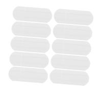 TOVINANNA 10 Piezas Pegatinas de orejas de elfo tiras correctoras de oído forma a la oreja pegatinas tiras de remodelación del oído duende pegatinas palo de oreja Educación física blanco