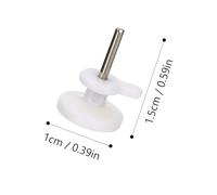 TOVINANNA 100 Ganchos Invisibles de Pared Mini de ABS sin Marcas para Colgar Cuadros y Fotos Colgadores de Pared sin Daños para Decoración del Hogar Paquete de 100 Unidades