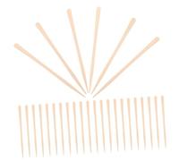 TOVINANNA 100 Piezas Cera Barra Vello Nariz Aplicador de Cera Corporal Irregular Varillas de Depilación Corporal para Spa y Hogar Herramienta para Depilar para Depilación Femenina