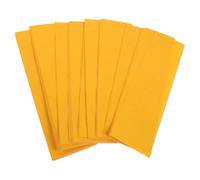 TOVINANNA 100 Piezas Papel de Arroz Xuan, Papel de Caligrafía China, 7,6x25,4cm, Amarillo Motas Doradas, para Caligrafía y Pintura Sumi, 100 Hojas, para Celebraciones y Decoración de Año