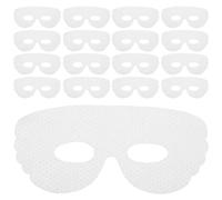 TOVINANNA 100 Piezas Unidades Oculares Desechables de Tela No Tejida y Transpirable Almohadillas Hidratantes y Calmantes para Cuidado Facial y Alivio de Ojos Secos para Tratamientos de