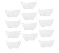 TOVINANNA 100 Uds Hojas membrana cervical toalla facial transatlántico Máscaras toallas embellecer el cuello de papel máscara de cuello de papel fibras vegetales