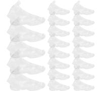 TOVINANNA 1000 Unidades Cubiertas Desechables para Pies de Plástico Pe Tubo Largo, Uso Único y Cobertura Extendida, Ideales para Hidratación y Pruebas de Calzado