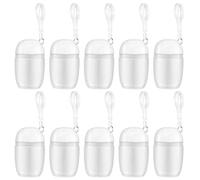 TOVINANNA 10piezas Botella De Almacenamiento De Cosméticos Portátil Gancho Duradera y Fácil De Usar