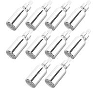 TOVINANNA 10piezas Botellas De Gotero Reutilizables Prueba De Fugas Para Aceites y Perfumes Diseño Elegante y