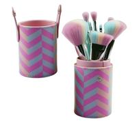 TOVINANNA 10piezas Brochas De Maquillaje Con Soporte Lavanda Para Base Sombra De Ojos Rubor y Polvos Brocha Para Maquillaje