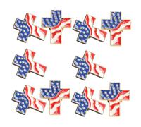 TOVINANNA 10piezas Broche De Bandera Joyería Patriótica Para Ropa Pin De Solapa Broche Vintage De Pin De Bandera Nacional