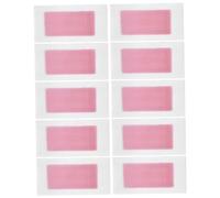 TOVINANNA 10piezas Papel Depilatorio de Doble Cara Tiras de Cera Depilatoria Profesional para Bikini Piernas y Cuerpo Bandas Depilatorias Desechables