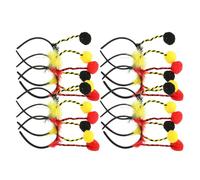 TOVINANNA 12piezas Diademas Pompones de Abeja de Diademas para Niñas Accesorios Cabello de Insecto Tocados para Fiestas y Disfraces de Abeja