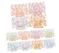 TOVINANNA 12piezas Horquillas Pinzas Pelo de Pinzas Decorativas Flequillo Accesorio de Moda para Mujeres y Niñas Colores de Impresión Variados