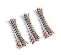 TOVINANNA 144 Tiras de Tela para Encuadernación de Libros, Kit de Encuadernación Algodón 11,8 X 0,5 Pulgadas, 24 Colores Vivos, 3 Sets de 48 Bandas para Manualidades y Reparación