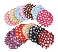TOVINANNA 14piezas Moño Invisible Para Cabello De Ganchillo Accesorio Chic Para Danzar Para Profesionales y Colores Mezclados