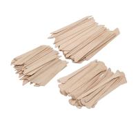 TOVINANNA 150piezas Aplicadores De Cera Para Depilación Facial y Corporal Palitos De Cera De Madera Aplicador