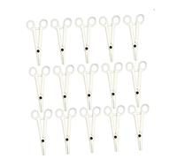 TOVINANNA 15piezas Pinzas De Para Piercing Alicates Diagonales Ajustables Para Perforación Corporal Aptas Para Lengua Ombligo Ceja y Nariz Uso Profesional y Embalaje Individual Limpio