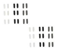 TOVINANNA 18pares Almohadillas De Silicona Para Gafas De Repuesto Almohadillas Nasales Autoadhesivas Para Gafas De Sol y Anteojos Previene Deslizamientos y