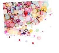 TOVINANNA 1bolsa Decoración De Perlas Semirredondas Para Manualidades Perla Plana Para Ropa Decoración Artística Uso Scrapbooking y Proyectos De Arte