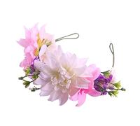 TOVINANNA 1pieza Diadema Floral Hawaiana Para Mujer Tocado De Fiesta y Boda Accesorio De Fotografía Para Celebraciones y