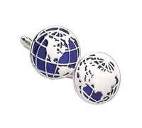 TOVINANNA 2 Pares Gemelos de para Hombre Accesorio de Moda Cufflinks Redondos Perfectos para Bodas Formales