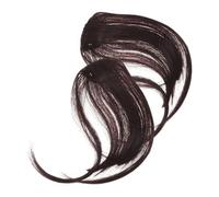 TOVINANNA 2 Piezas Flequillo Falso Postizo Clip Extensiones de Cabello para Mujer Flequillo de Clip para Niñas Accesorios Cabello