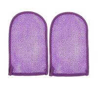 TOVINANNA 2 Piezas Guantes De Baño Exfoliante Corporal Guante Exfoliante Para Ducha Para Scrub Uso Spa o Gimnasio
