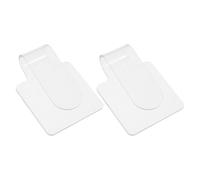 TOVINANNA 2 Piezas Paletas De Maquillaje Acrílicas Portátiles Paletas De Mezcla De Colores Para Manicura Para Salón De Maquillaje