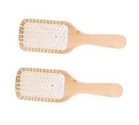 TOVINANNA 2 Piezas peine de salud peines para hombres peine el cabello explotar peine gigante peine para hombres estilo tirador madera peine madera tocadores peine de masaje peine de madera