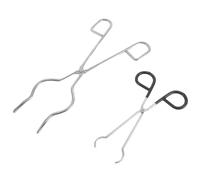 TOVINANNA 2 Piezas Pinzas de Acero al Carbono para Moxa Diseño de Sujeción Precisa y Portátil, Accesorio Adecuado para Terapia de Moxibustión en Uso Doméstico