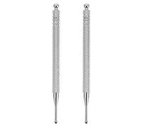 TOVINANNA 2 Piezas Sonda Auricular de Masaje para Puntos de Acupuntura Bolígrafo de Masaje sin Resorte Herramienta de Puntos de Oído para Raspado Facial