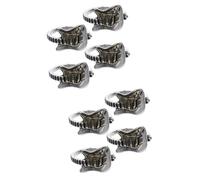 TOVINANNA 2 Series Anillos De Guitarra Punk Gótico Ajustables Para Hombres De Diseño Retro De Joyería Cómodos Y Versátiles Para 4 Piezas*2