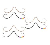 TOVINANNA 2 Series Joyas del Tabique Nasal Aros De Nariz Anillo De Perforación De La Nariz Pasador De Nariz Joyas De Nariz Anillo De Perforación De Nariz De Metal Acero Inoxidable 2 Piezas*2