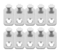 TOVINANNA 20 Ganchos de Pared Mini de Acero Inoxidable Resistente Pack 20 Unidades para Colgar Marcos de Fotos Espejos y Azulejos Colgadores para Decoración y Organización en Hogar y